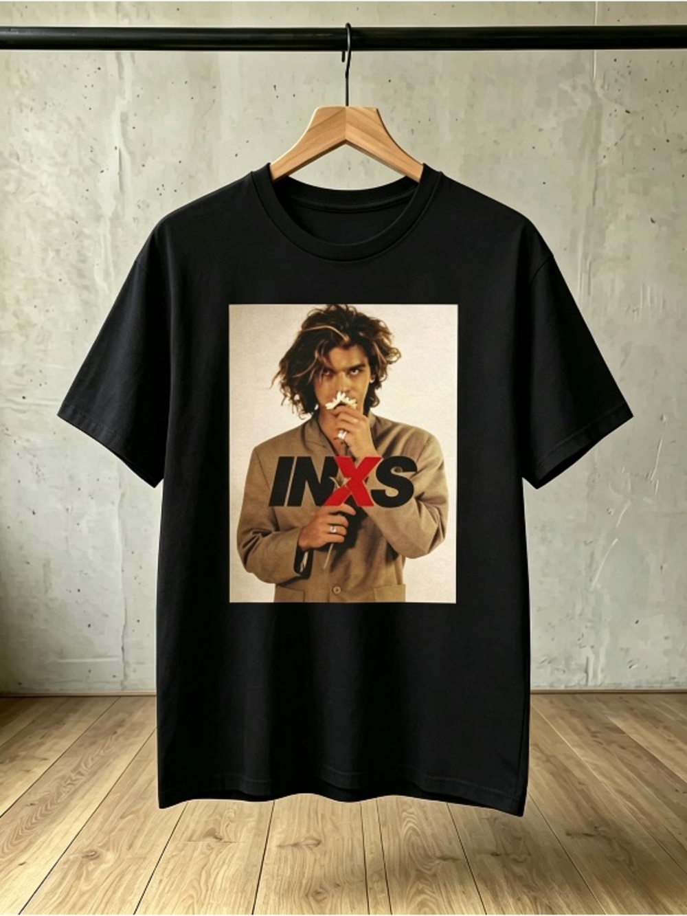INXS Unisex T-Shirt Music Band Graphic Rock Fan Gift Shirt